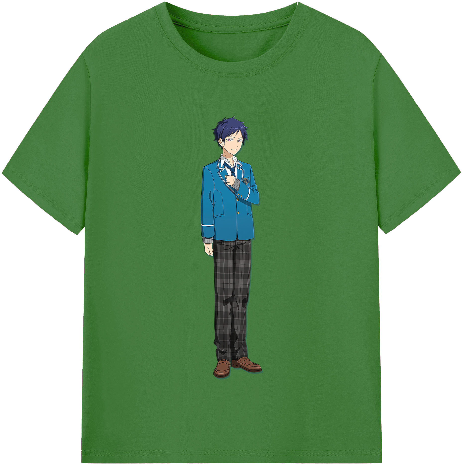 （画像用） あんさんぶるスターズ! Ensemble Stars レディースカジュアルプリントTシャツ（綿100％）